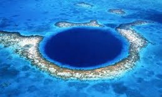 World famous Blue Hole dive site Blue Hole