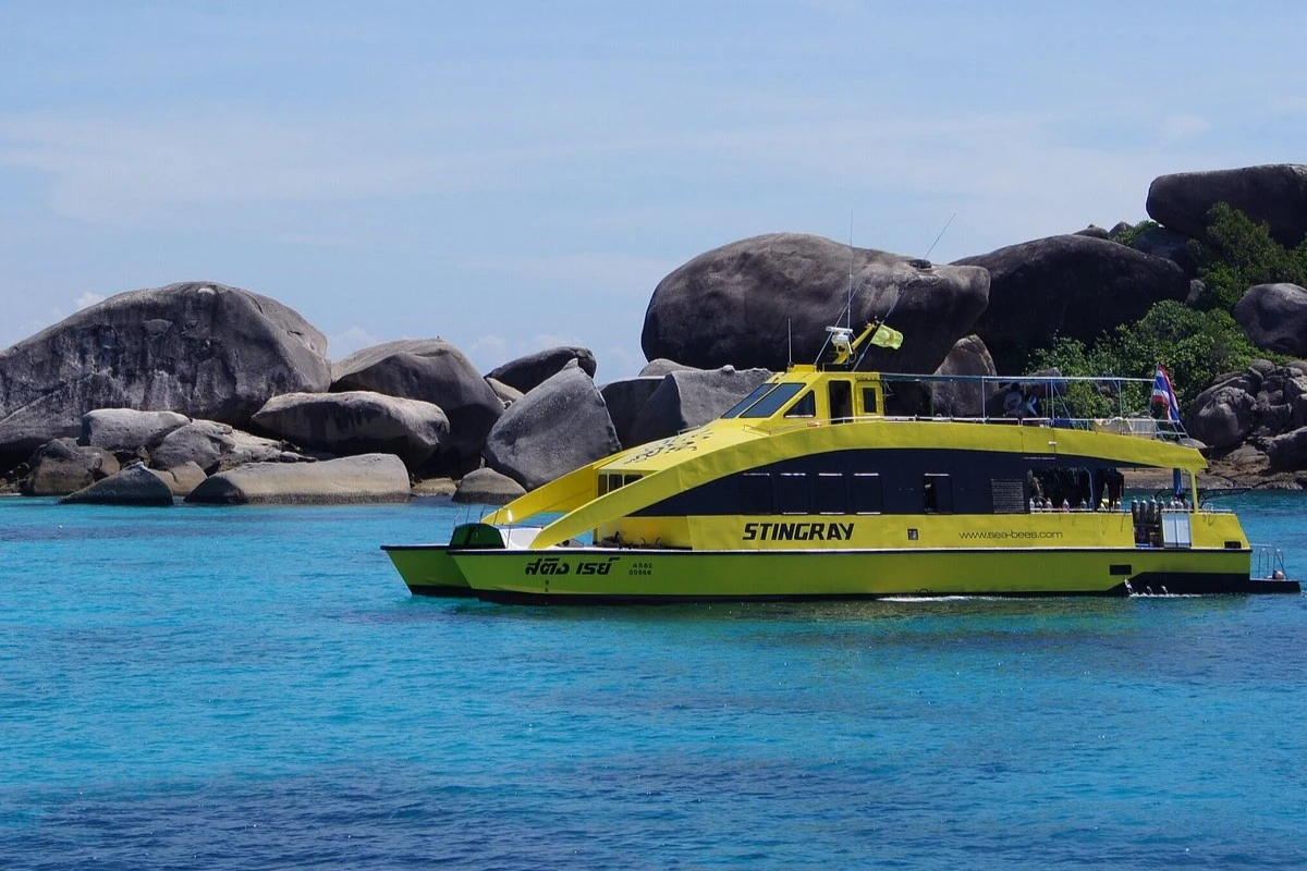 Which way to the Similan Islands?